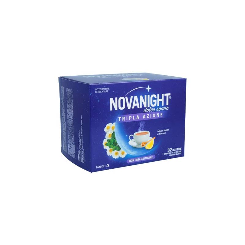 NOVANIGHT TRIPLA AZIONE DOLCE SONNO 30 BUSTINE - Antica Farmacia Ferrari