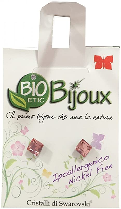ORECCHINO CUBO 4MM AB - Antica Farmacia Ferrari