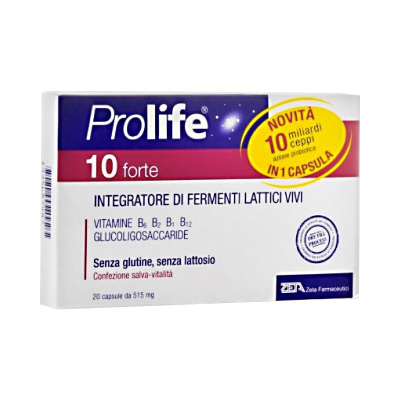 PROLIFE 10 FORTE 20 CAPSULE - Antica Farmacia Ferrari