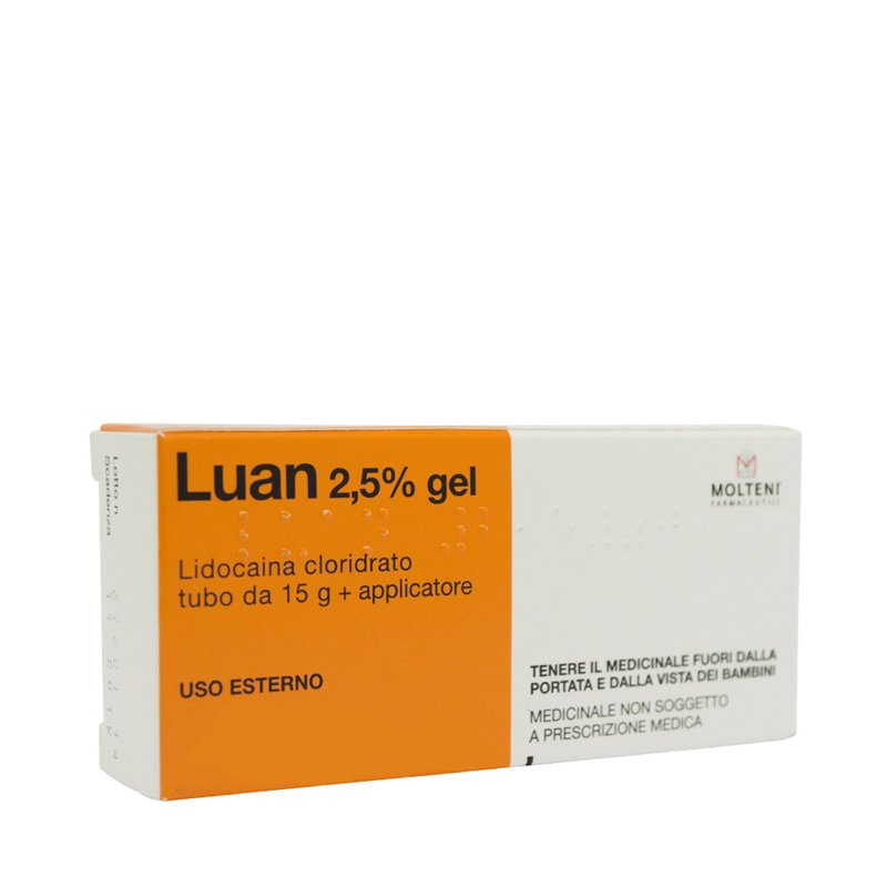 LUAN*GEL 15G 2,5%+APPLICATORE - Antica Farmacia Ferrari