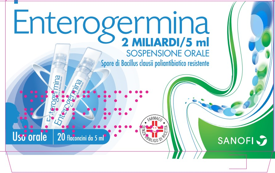 ENTEROGERMINA*OS 20FL 2MLD/5ML - Antica Farmacia Ferrari