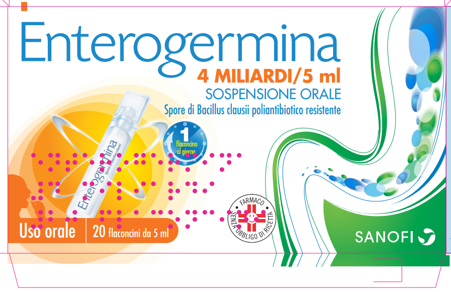 ENTEROGERMINA*OS 20FL 4MLD 5ML - Antica Farmacia Ferrari