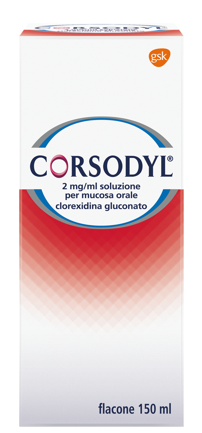 CORSODYL*SOLUZ 150ML 200MG/100 - Antica Farmacia Ferrari