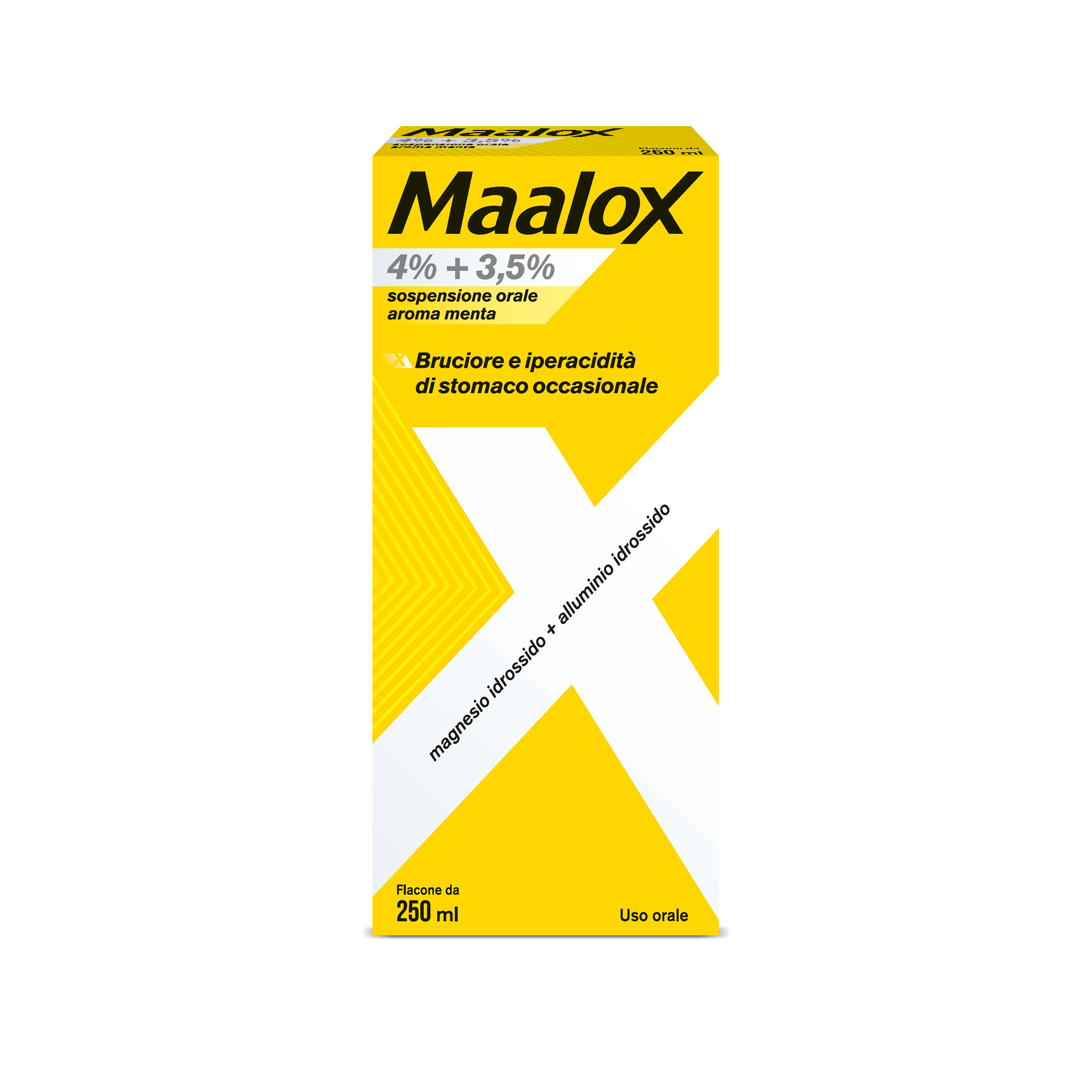 MAALOX*OS SOSP 250ML 4+3,5% ME - Antica Farmacia Ferrari