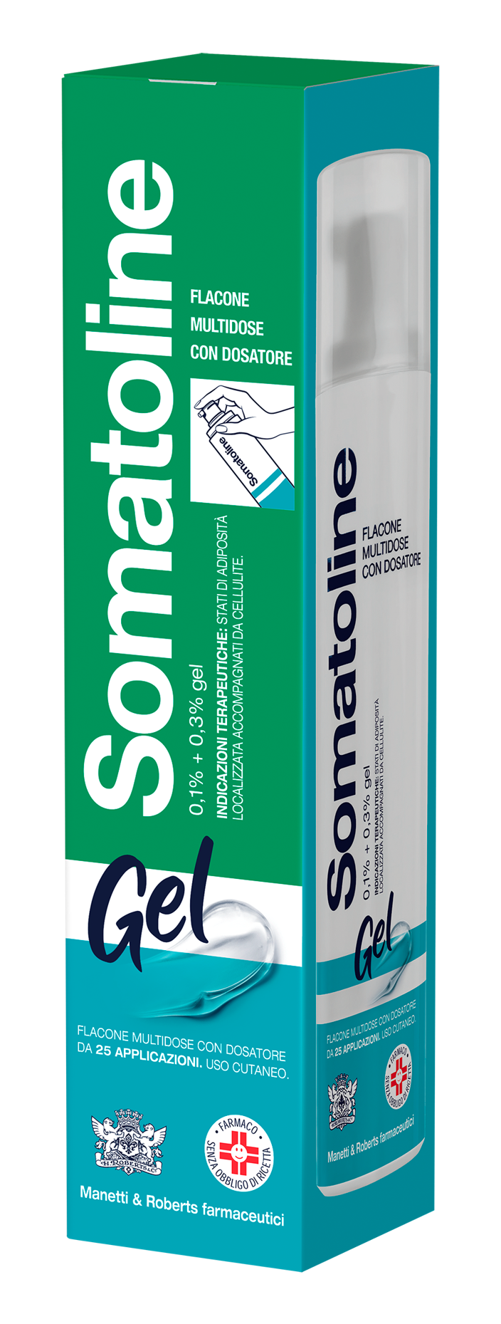 SOMATOLINE*GEL 250ML 0,15+0,3% - Antica Farmacia Ferrari