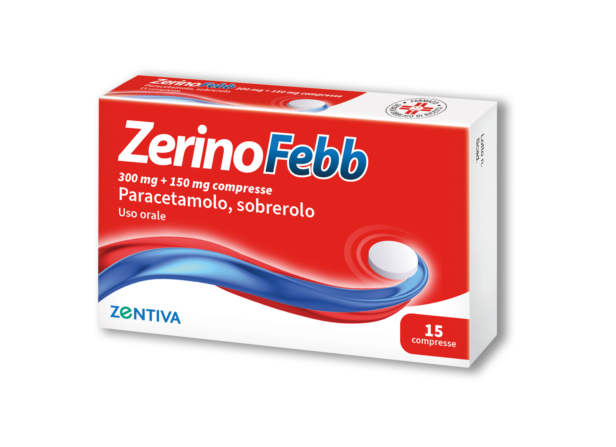 ZERINOFEBB*AD 15CPR 300+150MG - Antica Farmacia Ferrari