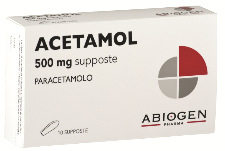 ACETAMOL*10SUPP 500MG - Antica Farmacia Ferrari
