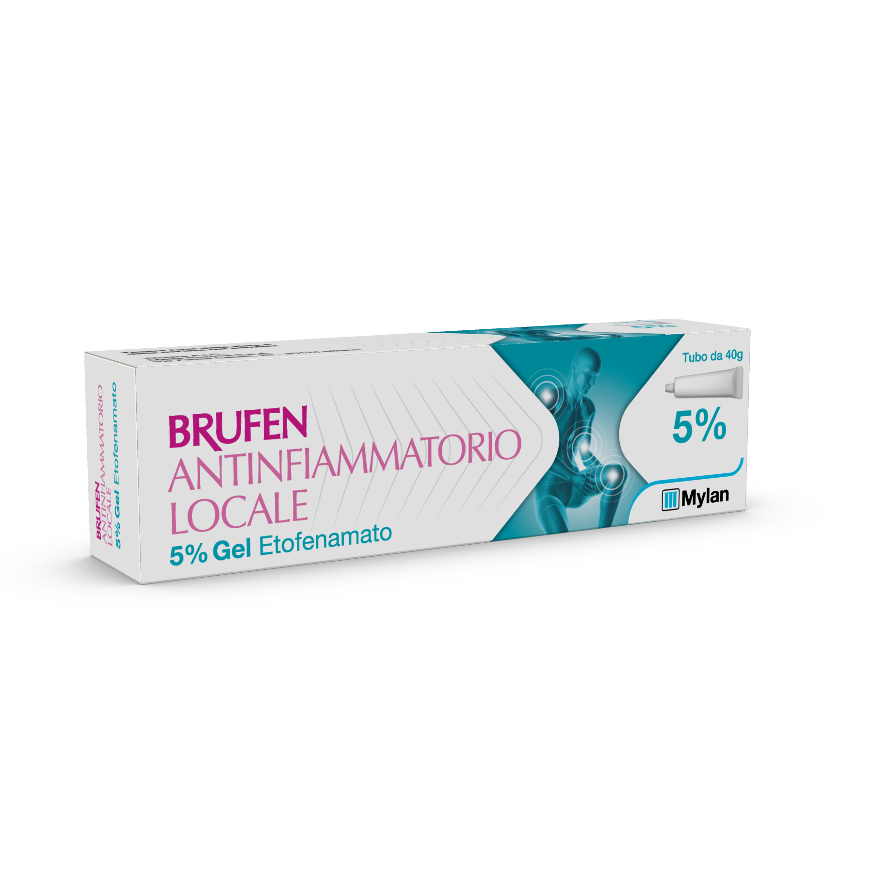 BRUFEN ANTINFIAMMAT*GEL 40G 5% - Antica Farmacia Ferrari