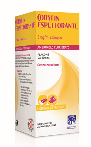CORYFIN ESPETTORANTE*SCIR200ML - Antica Farmacia Ferrari