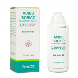 ACIDO BORICO MV*3% 500ML - Antica Farmacia Ferrari