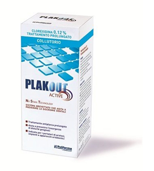 PLAKOUT*SOLUZ FL 150ML 0,12% - Antica Farmacia Ferrari
