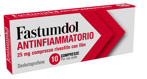 FASTUMDOL ANTINF*10CPR 25MG - Antica Farmacia Ferrari
