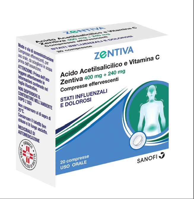 ACIDO ACETILS VIT C ZEN*20CPR - Antica Farmacia Ferrari