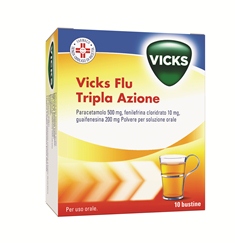 VICKS FLU TRIPLA A*OS POLV10BS - Antica Farmacia Ferrari