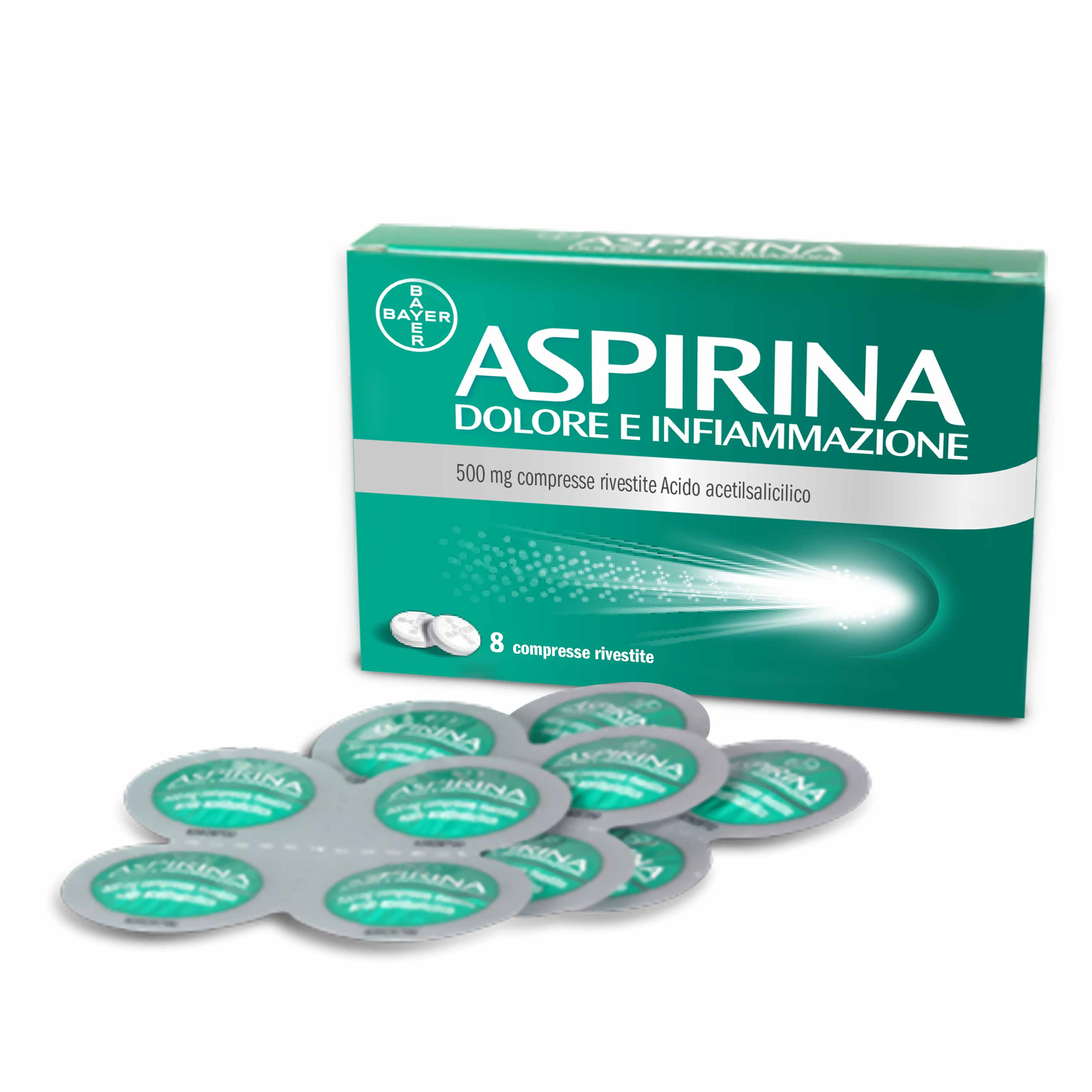 ASPIRINA DOLORE INF*8CPR 500MG - Antica Farmacia Ferrari