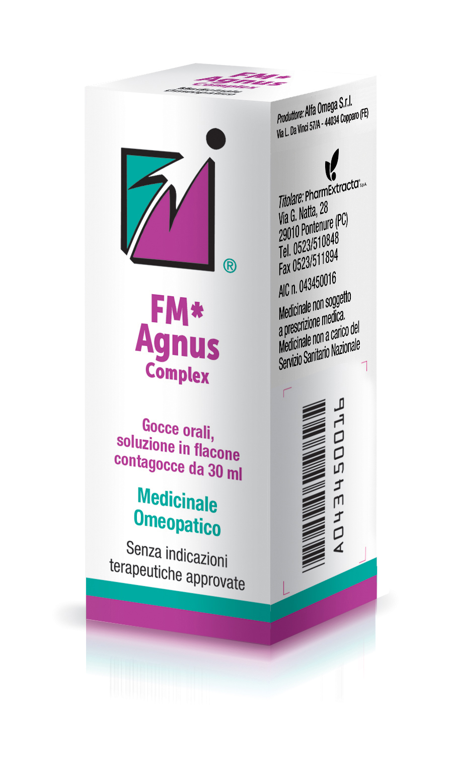 FM AGNUS COMPLEX*30ML GTT - Antica Farmacia Ferrari