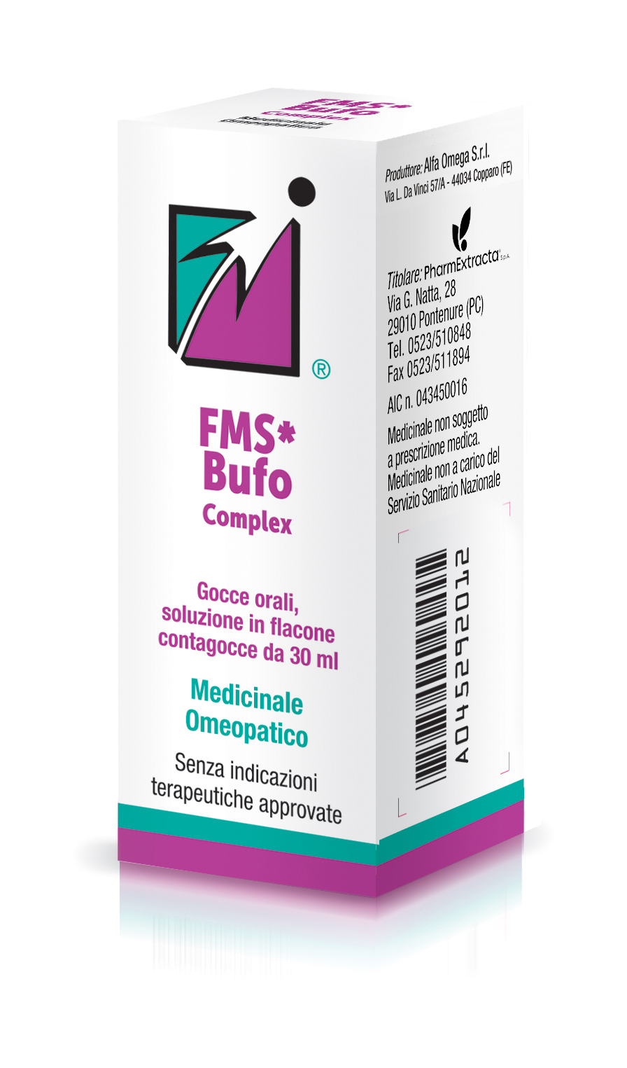 FMS BUFO COMPLEX*30ML GTT - Antica Farmacia Ferrari