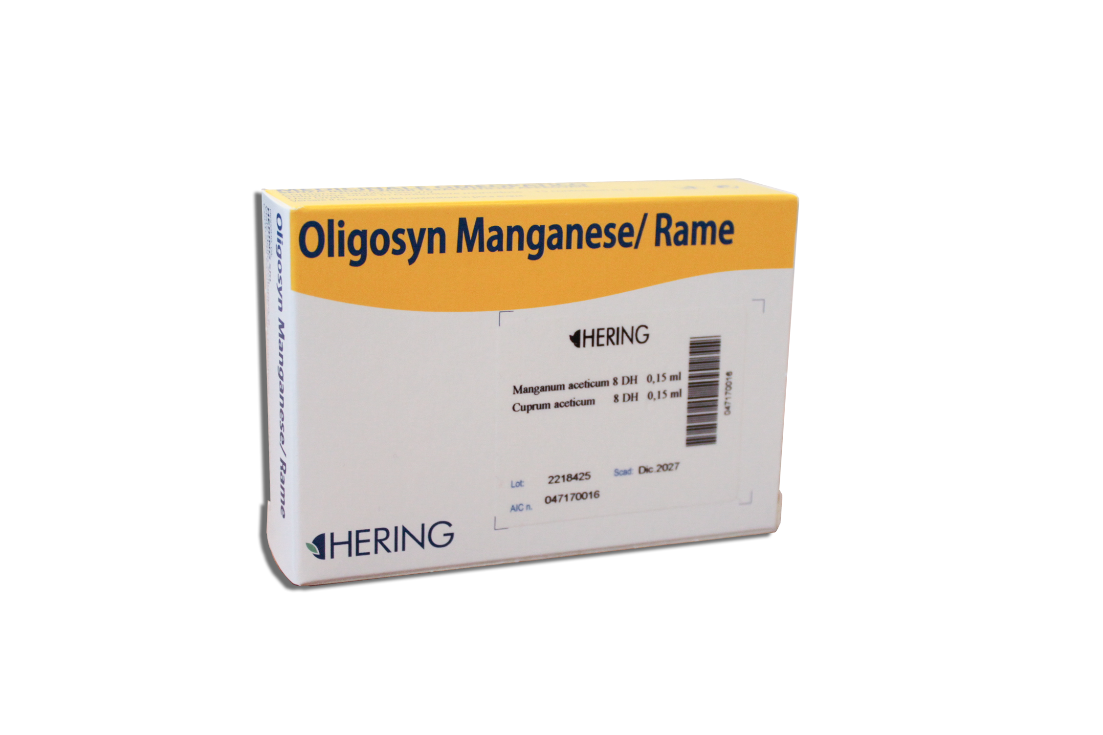 OLIGOSYN MANG RAME*15CONT 2ML - Antica Farmacia Ferrari