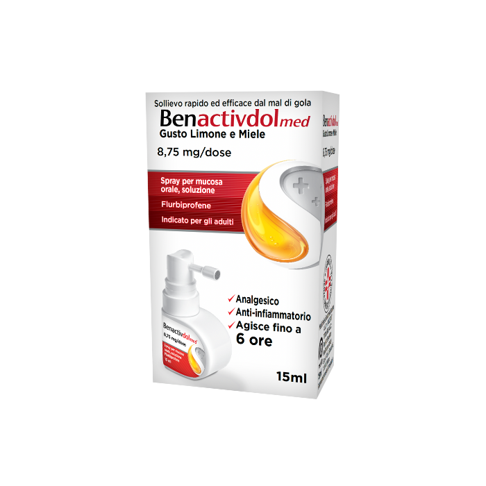 BENACTIVDOLMED*SPRAY 15ML - Antica Farmacia Ferrari