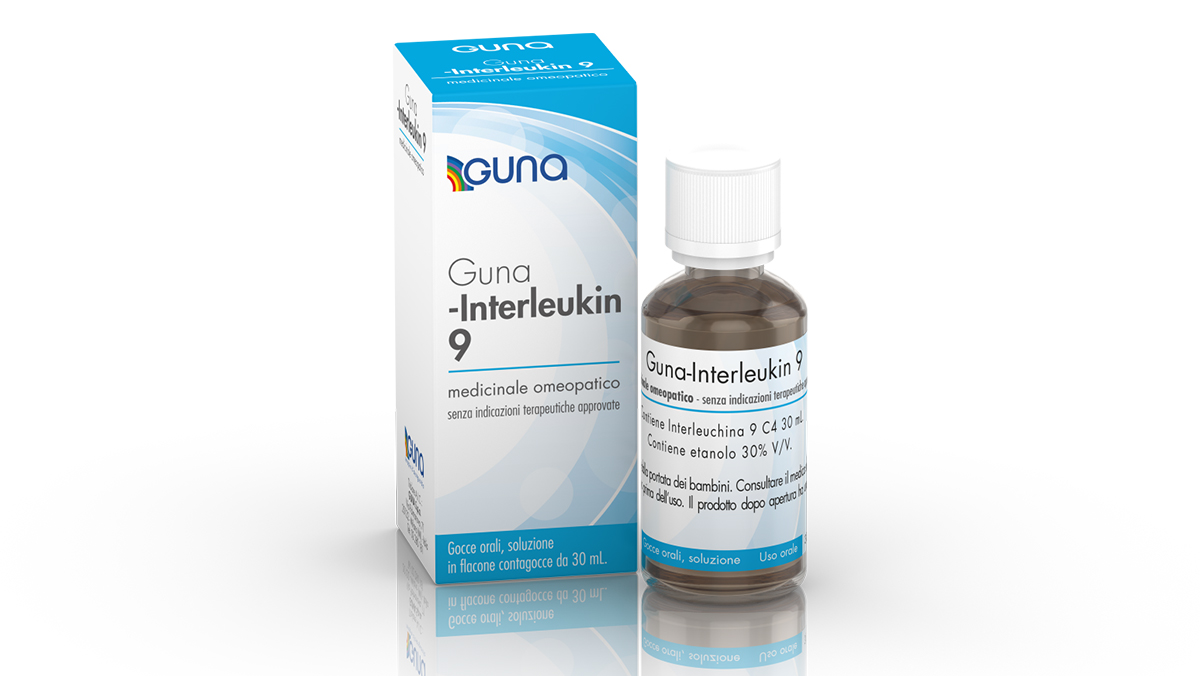 GUNA INTERLEUKIN 9*C4 GTT 30ML - Antica Farmacia Ferrari