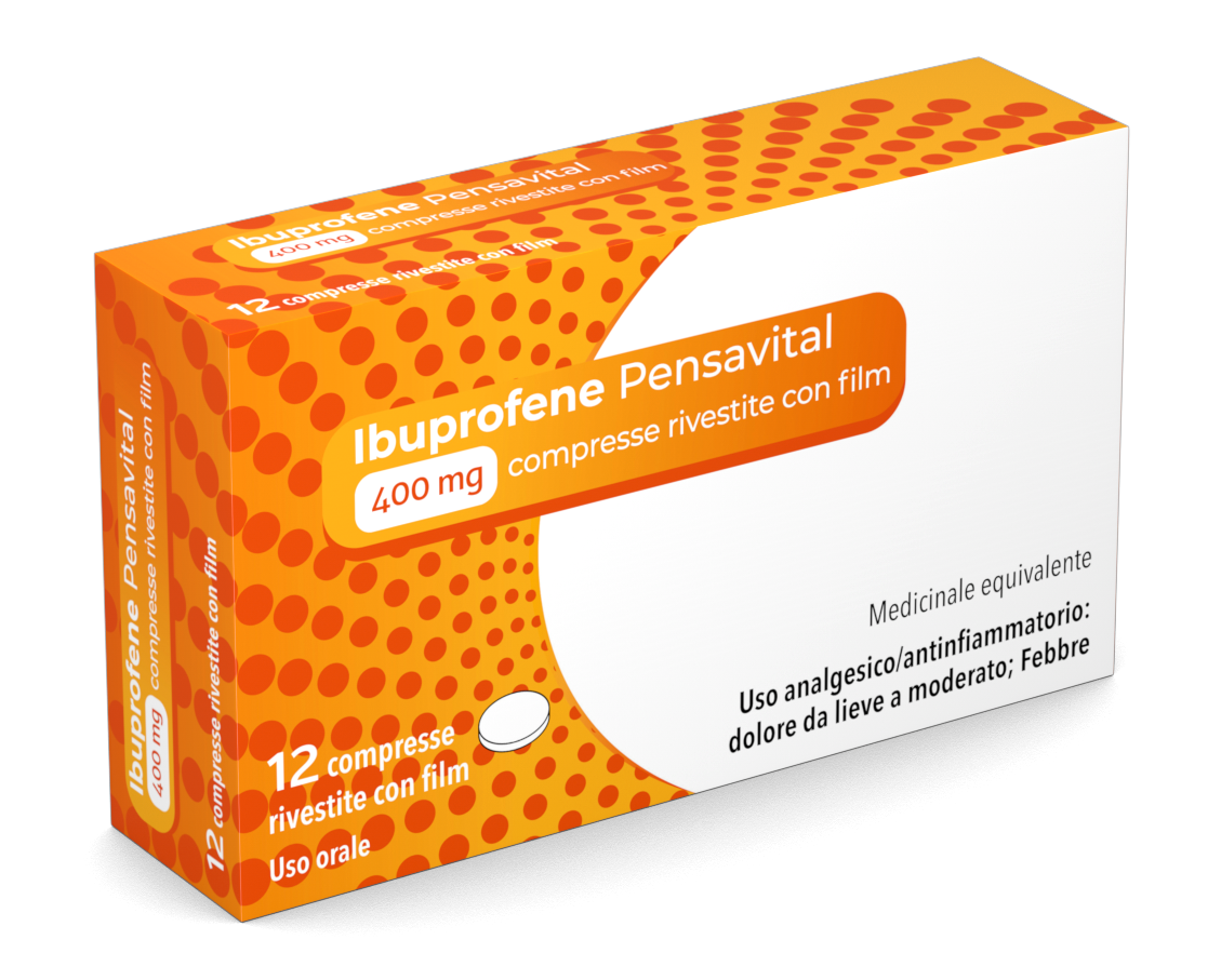 IBUPROFENE PENSA*12CPR 400MG - Antica Farmacia Ferrari