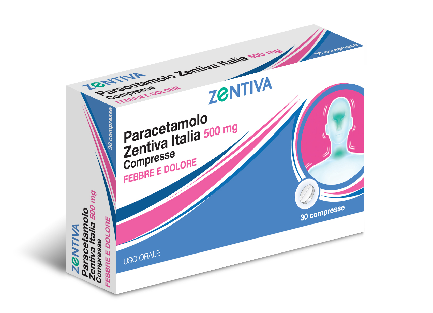 PARACETAMOLO ZEN*30CPR 500MG - Antica Farmacia Ferrari