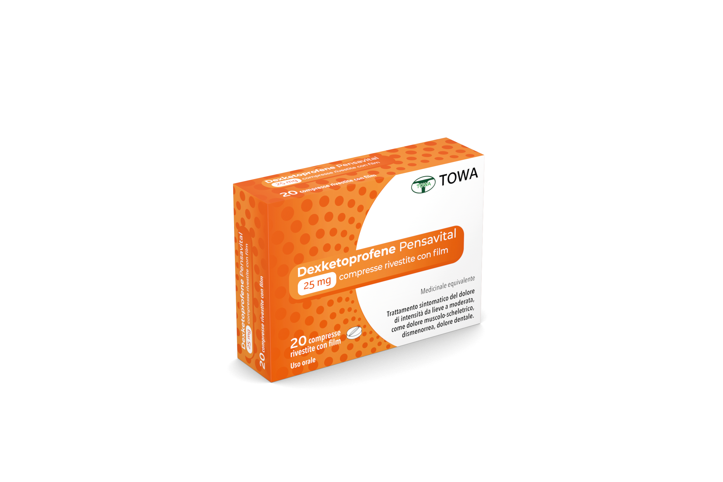 DEXKETOPROFENE PEN*20CPR 25MG - Antica Farmacia Ferrari