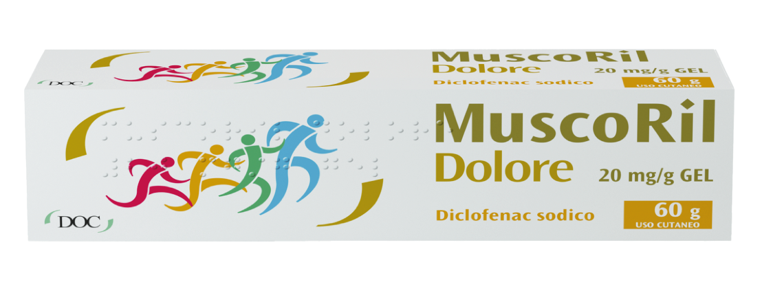 MUSCORIL DOLORE*GEL 60G 20MG/G - Antica Farmacia Ferrari