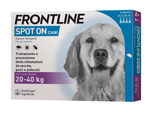 FRONTLINE*4PIP 20-40KG CANI - Antica Farmacia Ferrari