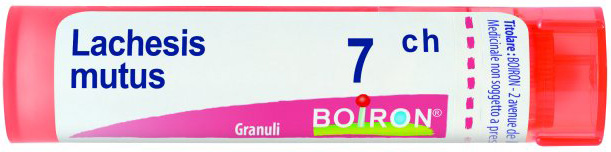 LACHESIS MUTUS 7 CH GRANULI - Antica Farmacia Ferrari