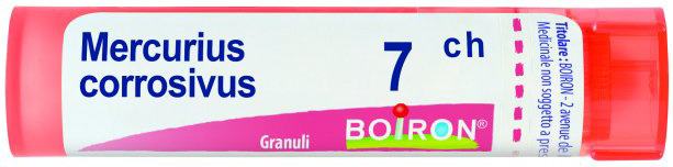 MERCURIUS CORROSIVUS 7 CH GRANULI - Antica Farmacia Ferrari
