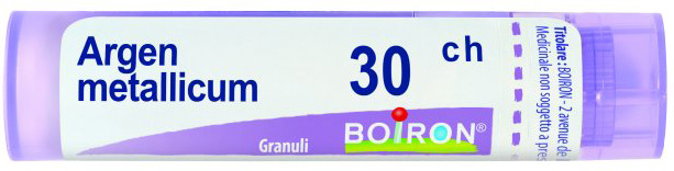 ARGENTUM METALLICUM 30 CH GRANULI - Antica Farmacia Ferrari