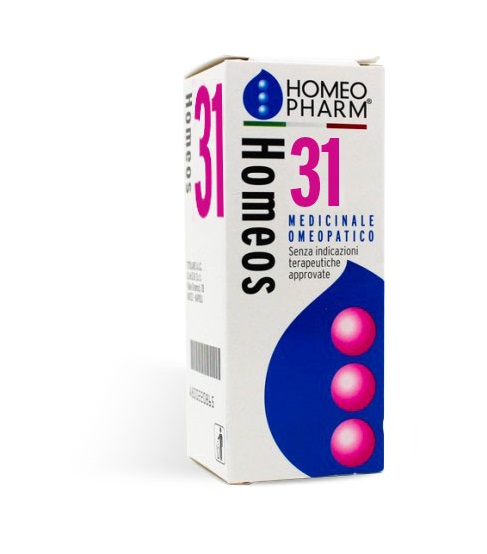 HOMEOS 31 GOCCE 50 ML - Antica Farmacia Ferrari