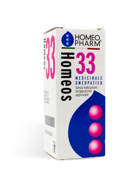 HOMEOS 33 GOCCE 50 ML - Antica Farmacia Ferrari