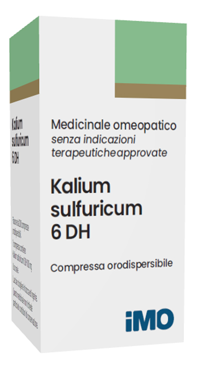 KALIUM SULFURICUM 6DH 200 COMPRESSE - Antica Farmacia Ferrari