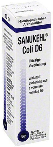 SANUKEHL COLI D6 GOCCE 10 ML - Antica Farmacia Ferrari