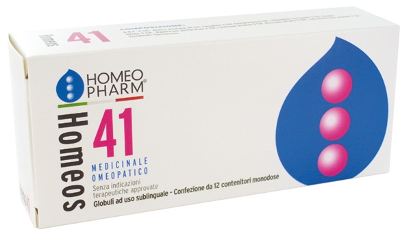 HOMEOS 41 GLOBULI 12 TUBI - Antica Farmacia Ferrari