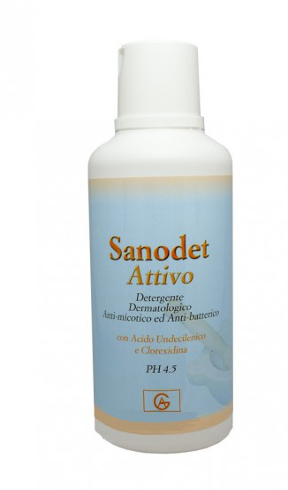 SANODET ATTIVO SHAMPOODOCCIA 500 ML - Antica Farmacia Ferrari