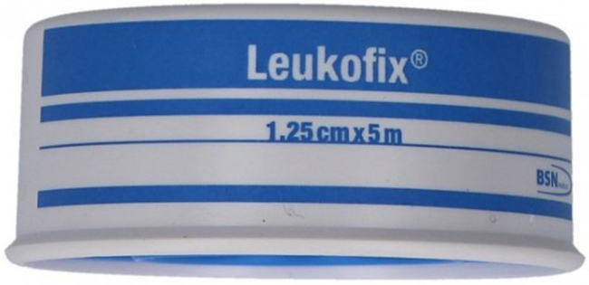 CEROTTO CHIRURGICO IN ROCCHETTO LEUKOFIX IPOALLERGENICO 1,25X500 CM - Antica Farmacia Ferrari