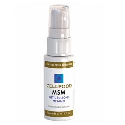 CELLFOOD MSM METIL SULFONIL METANO SOLUZIONE SALINA COLLOIDALE 30 ML - Antica Farmacia Ferrari