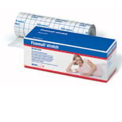 FASCIA AUTOADESIVA IPOALLERGENICA FISSAGGIO CATETERI FIXOMULL STRETCH SUPPORTO IN POLIESTERE NON TESSUTO BIANCO MASSA IN POLICARBONATO SENZA RESINE E GOMME NATURALI 15X1000CM - Antica Farmacia Ferrari