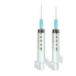 SIRINGA 5 ML AGO GAUGE 21 NUMERO 2 CONO CENTRALE 1 PEZZO - Antica Farmacia Ferrari