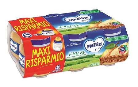MELLIN OMOGENEIZZATO PERA 100 G 6 PEZZI - Antica Farmacia Ferrari