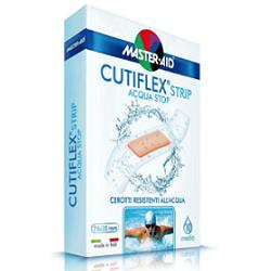 CEROTTO MASTER-AID CUTIFLEXMED STRIP TRASPARENTE IMPERMEABILE SUPPORTO IN POLIURETANO MEDIO 10 PEZZI - Antica Farmacia Ferrari