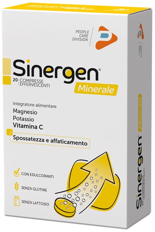 SINERGEN MINERALE LIMONE 20 COMPRESSE - Antica Farmacia Ferrari