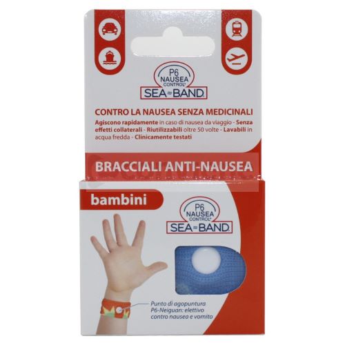 BRACCIALE ANTI NAUSEA PER BAMBINI P6 NAUSEA CONTROL 2 PEZZI - Antica Farmacia Ferrari