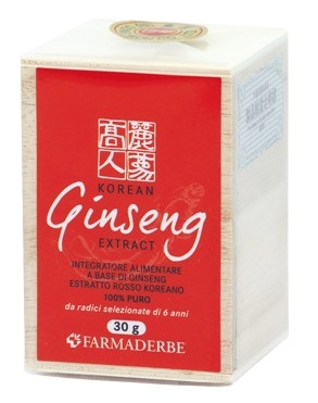 GINSENG KOREAN ROSSO 30 ML - Antica Farmacia Ferrari