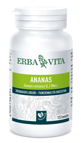 ANANAS 125 TAVOLETTE 400 MG - Antica Farmacia Ferrari