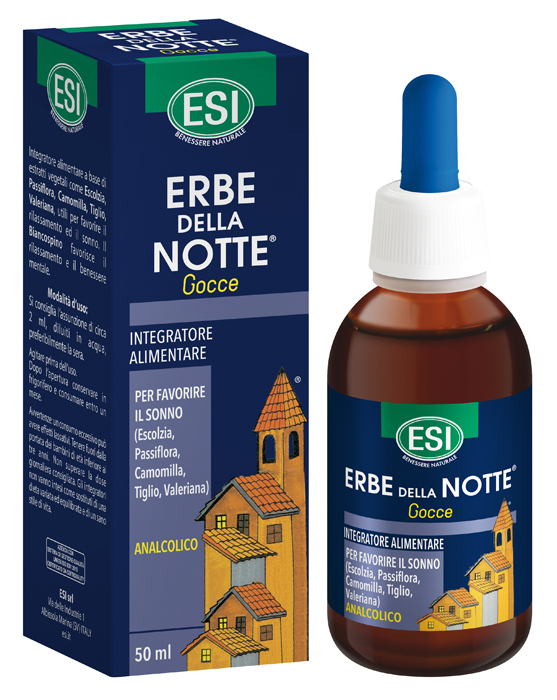 ESI ERBE DELLA NOTTE GOCCE ANALCOLICO 50 ML - Antica Farmacia Ferrari
