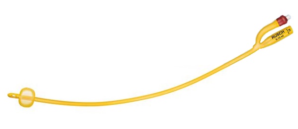 CATETERE FOLEY A MEDIA PERMANENZA  RUSCH GOLD PLUS A 2 VIE IN SILKOLATEX LATTICE-SILICONE PER ADULTO CH22 LUNGHEZZA 40 CM PUNTA CILINDRICA A 2 FORI PALLONCINO 30-50 ML 1 PEZZO - Antica Farmacia Ferrari